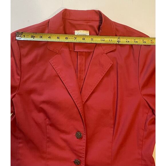 Vintage Salmon Blazer by Country Suburbans Union Made in USA ILGWU Sz 12 office - Picture 4 of 11